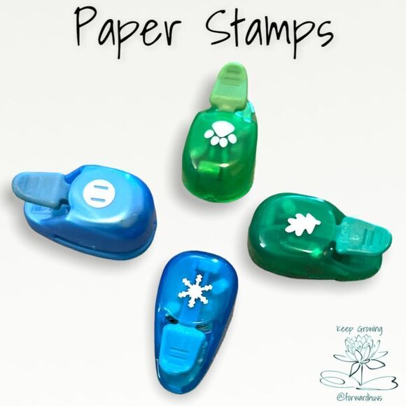 EK Success Four Scrapbook / Crafting Paper Punches - Picture 3 of 5